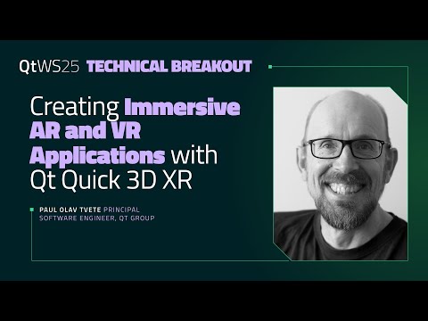 Creating Immersive AR and VR Applications with Qt Quick 3D XR