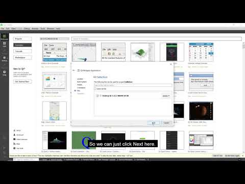 Creating a simple widget app